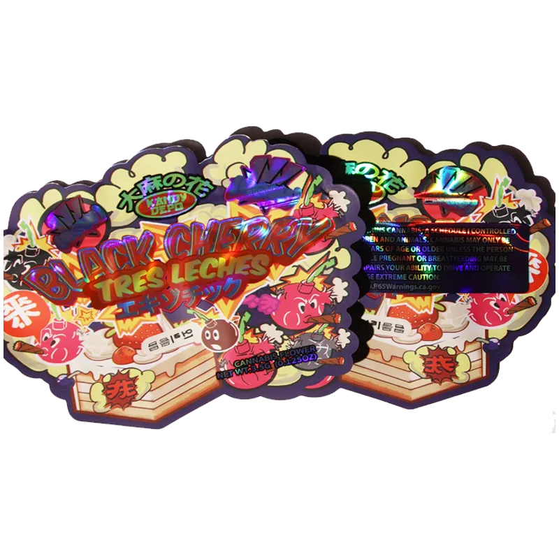 Black Cherry Tres Leches Mylar Bags 3.5G
